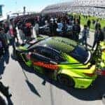 Lexus Racing Vasser Sullivan Number 14 RC F GT3 Rolex 24 at Daytona pit box