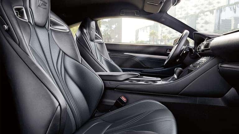 Lexus F Sport internal view