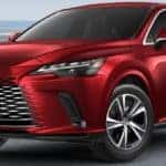 Red 2023 Lexus Luxury Crossover Vehicle_o