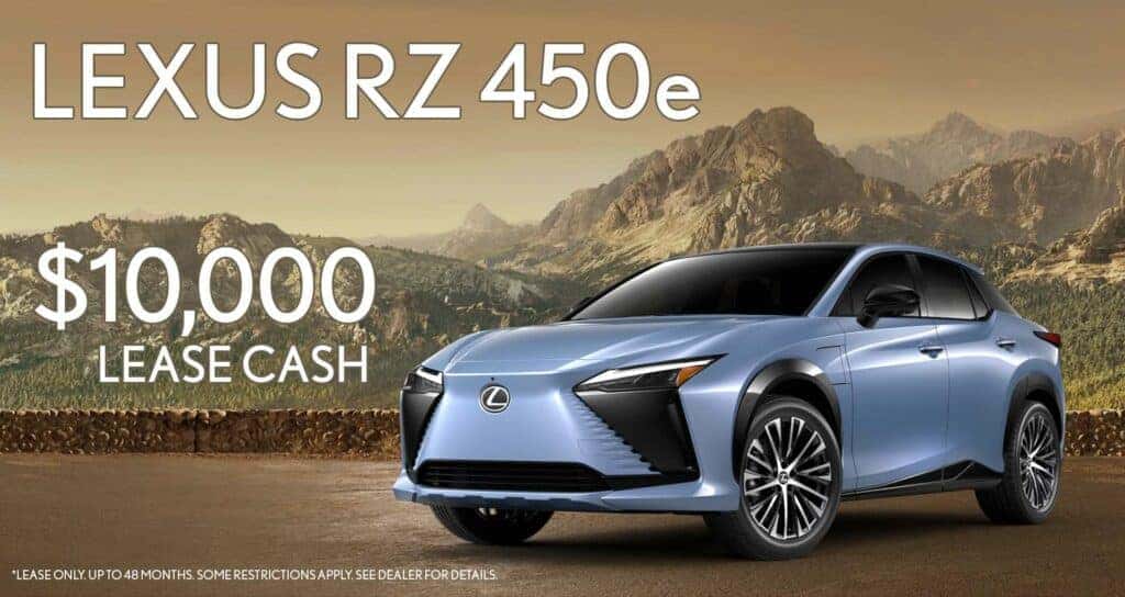 Lexus RZe Golden Opportunity