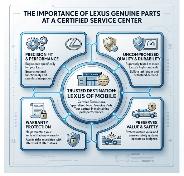 importance-of-using-lexus-genuine-parts
