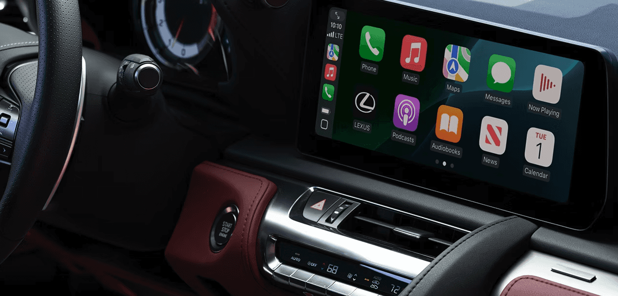 2026 lexus lc screen