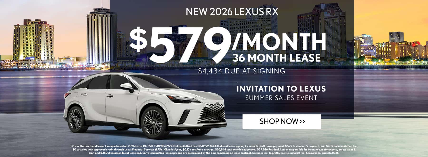 New RX Lexus Deals Near New Orleans, LA