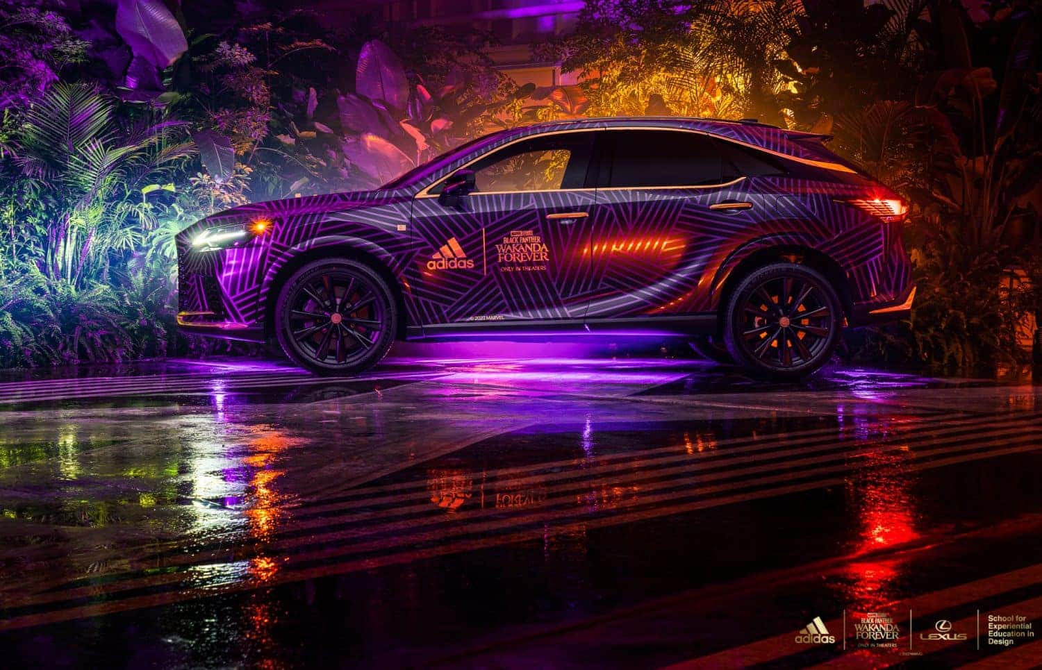 The 'Black Panther: Wakanda forever' Lexus RX | Lexus of Northborough