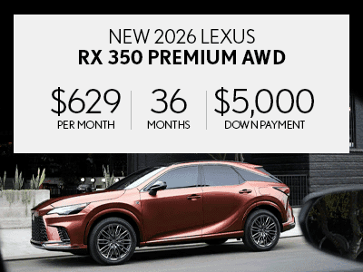 2026 RX Lease Offer