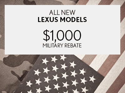 Lexus Military Rebate