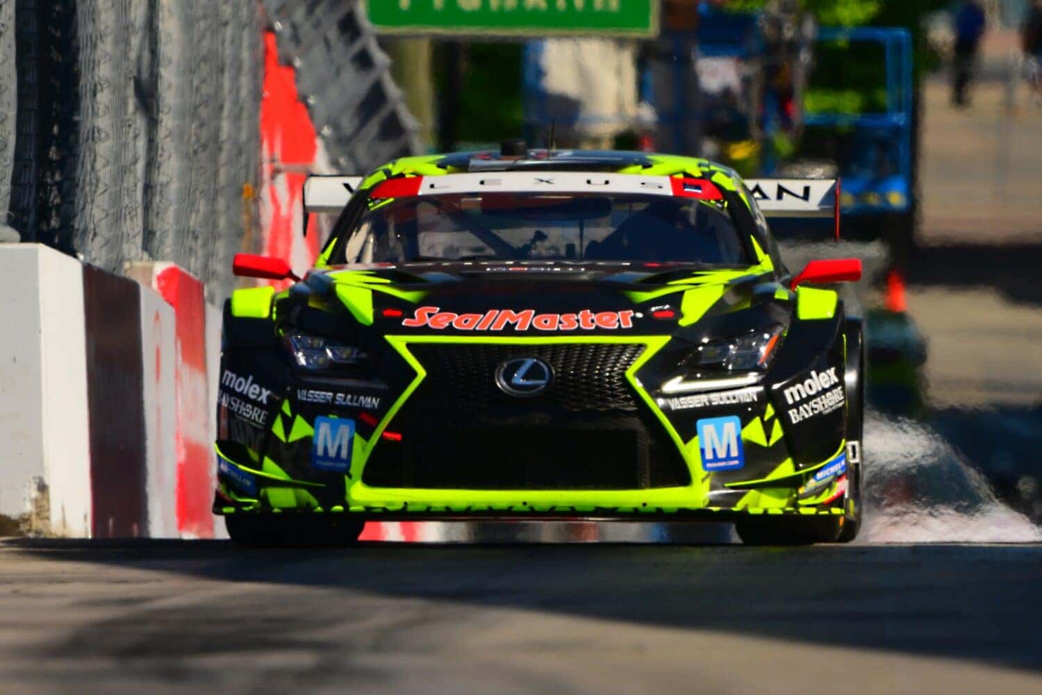 Vasser Sullivan Lexus Fights Hard at the Detroit Grand Prix