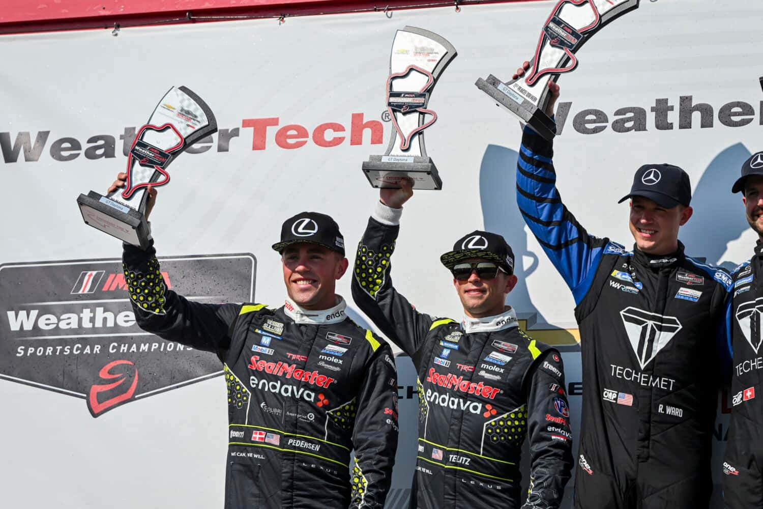 Lexus Racing Celebrates Double Podium Finish