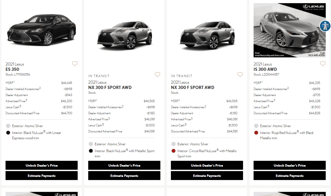 Monogram Smart Lexus of Quad Cities