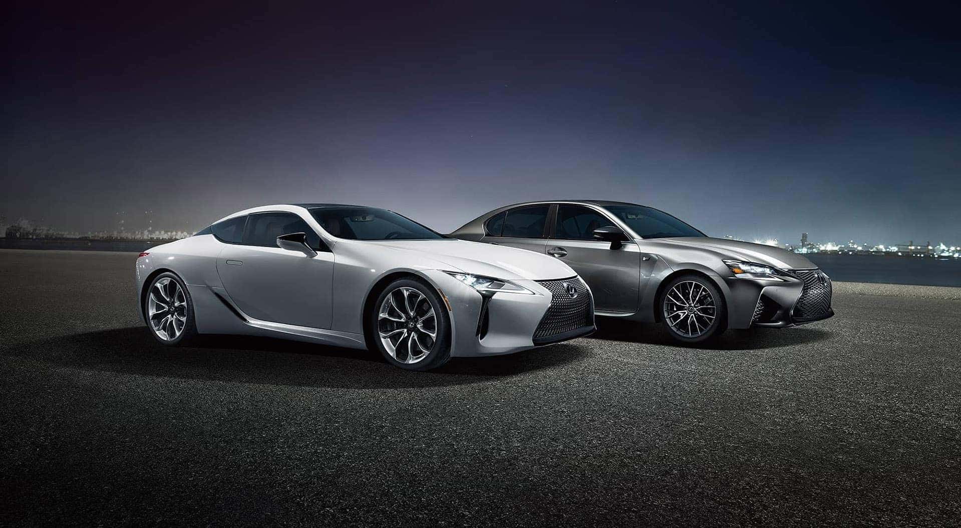 Lexus LFA side by side