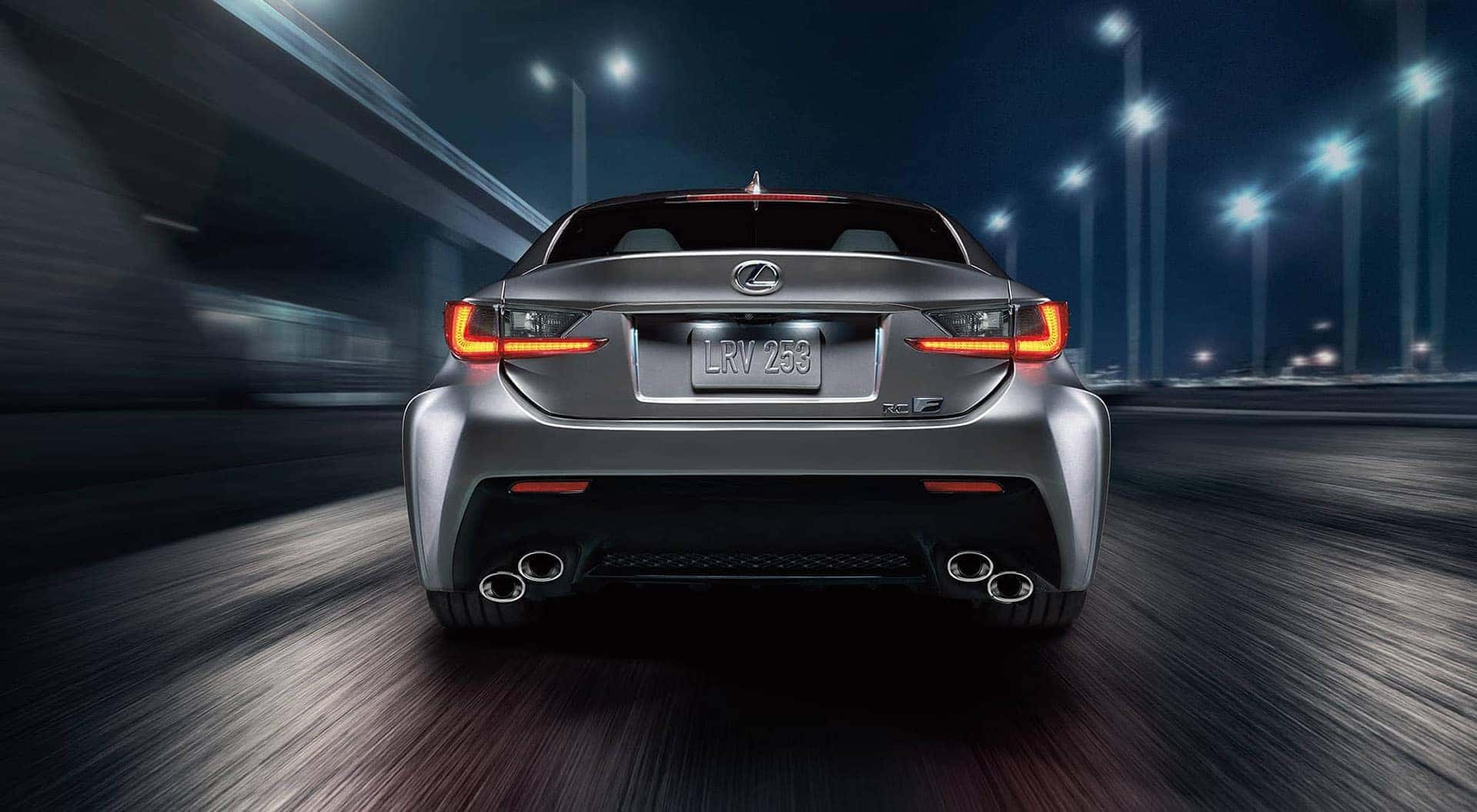 Lexus RC rear