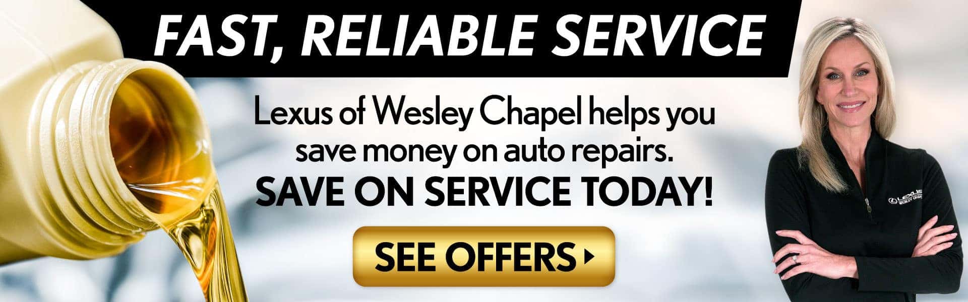 Fast, Reliable Service from Lexus of Wesley Chapel - Click to View Service Offers and Save Today!