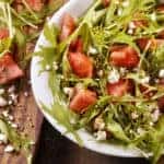 Watermelon, Arugula and Feta Salad