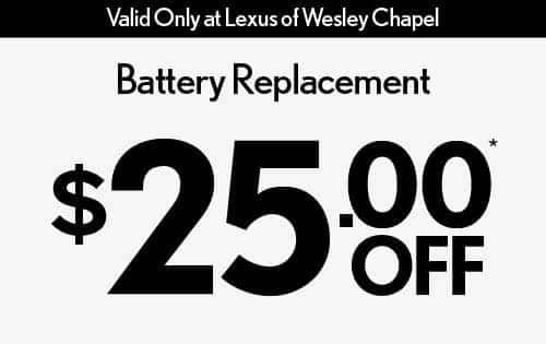 Battery Replacement - $25.00 off