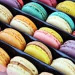 colored macarons