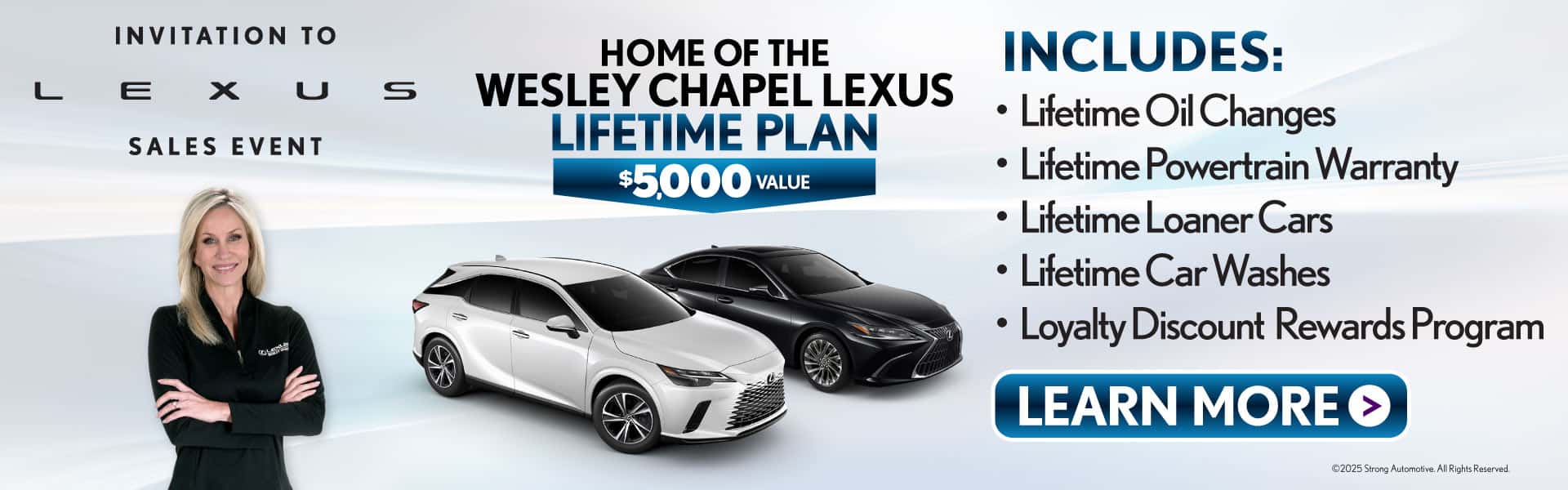 Wesley Chapel Lexus Lifetime Plan - Lifetime Oil, Powertrain, Loaner Cars, Washes, And More