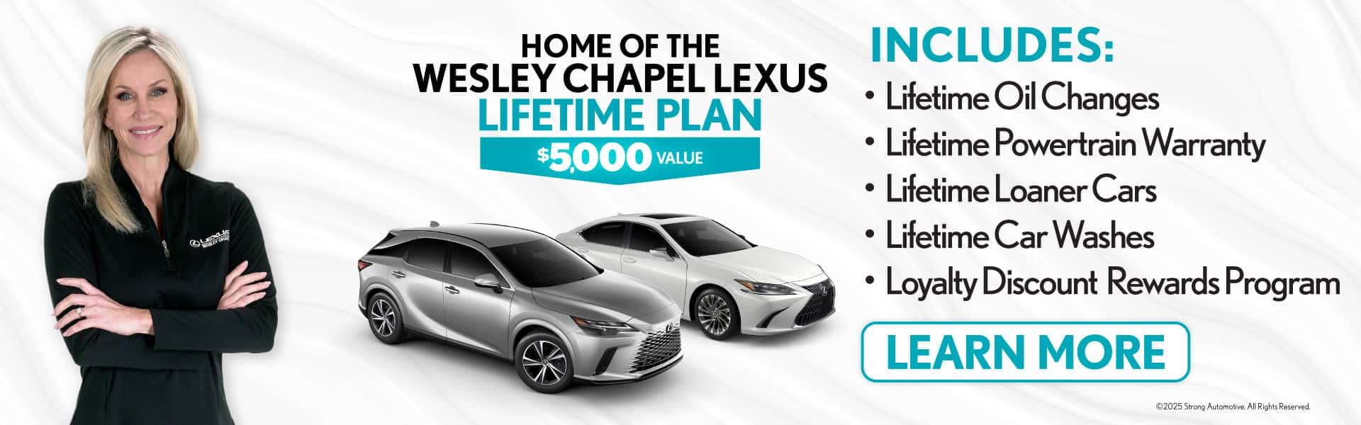 Wesley Chapel Lexus Lifetime Plan - Lifetime Oil, Powertrain, Loaner Cars, Washes, And More