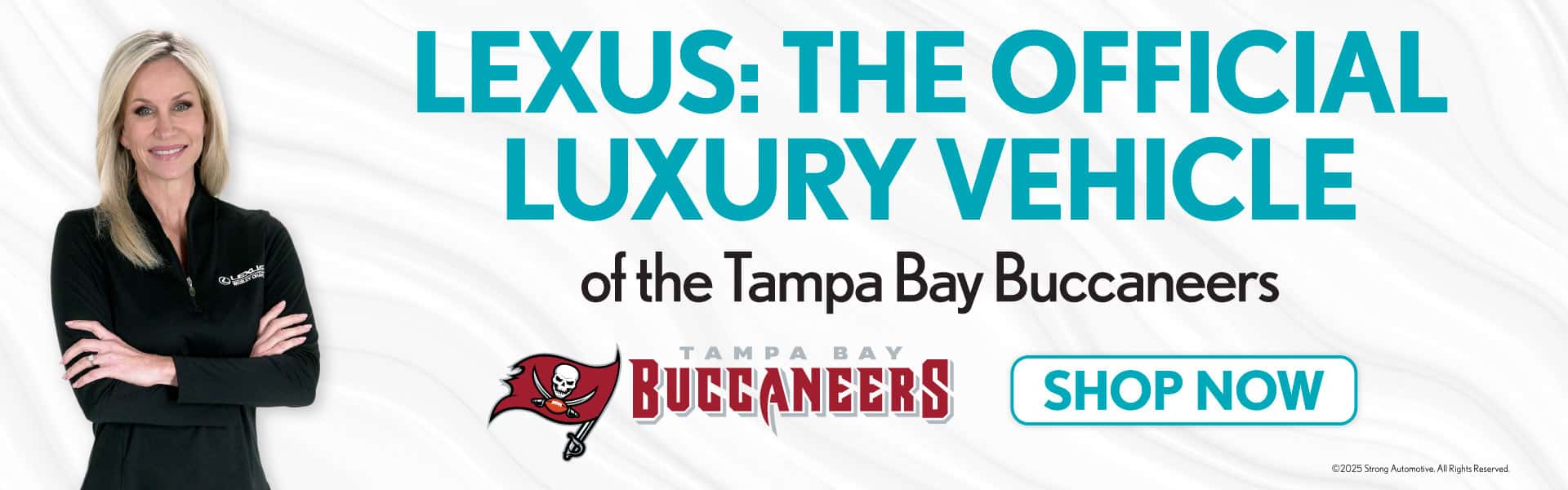 Lexus is the Official Luxury Vehicle of the Tampa Bay Buccaneers
