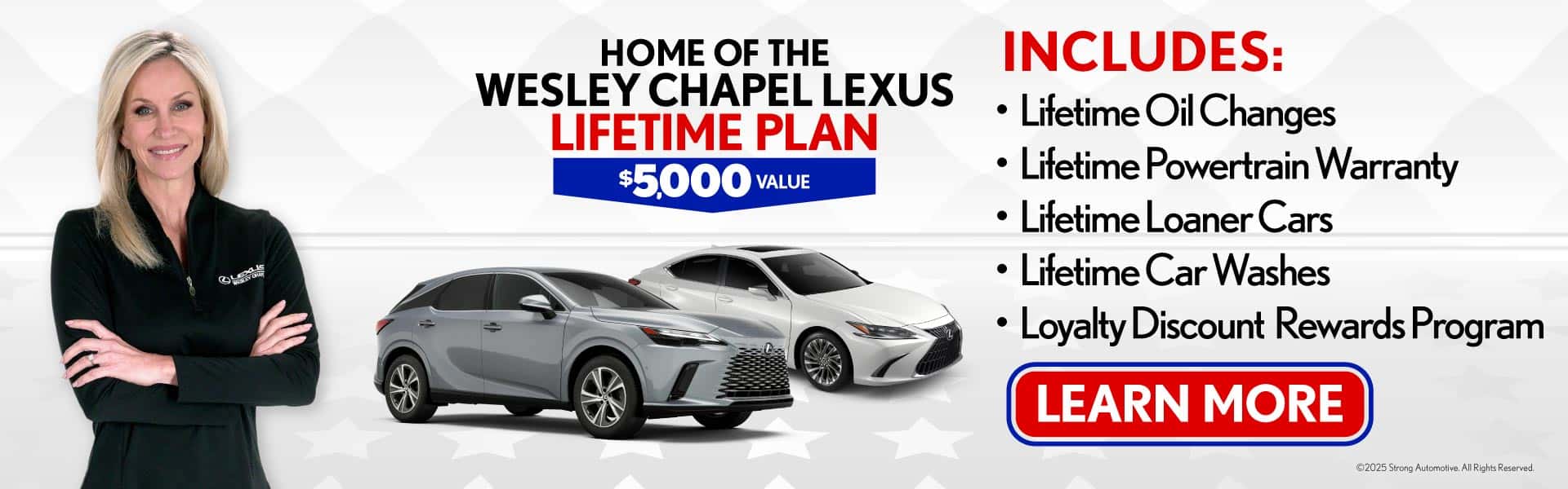Wesley Chapel Lexus Lifetime Plan - Lifetime Oil, Powertrain, Loaner Cars, Washes, And More