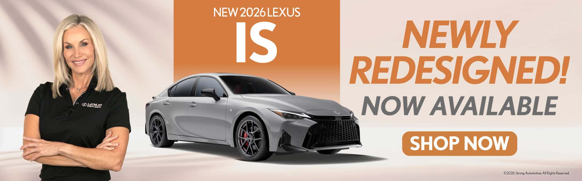 The Newly Re-designed 2026 IS! Now Available
