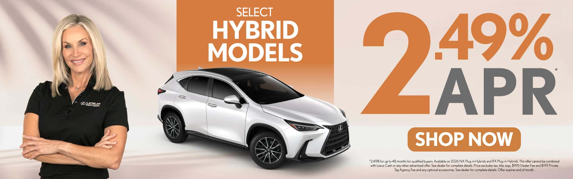 Select Hybrid Models 2.49% APR