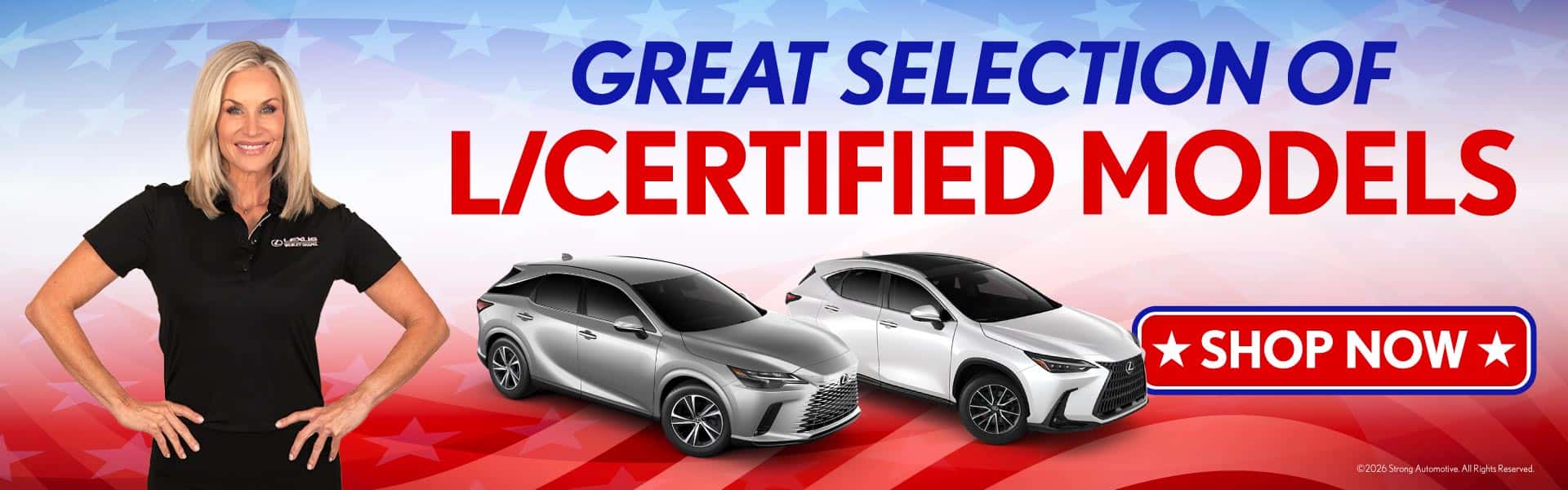 Select L Certified Models 5.29% APR*