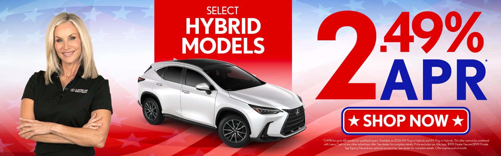 Select Hybrid Models 2.49% APR