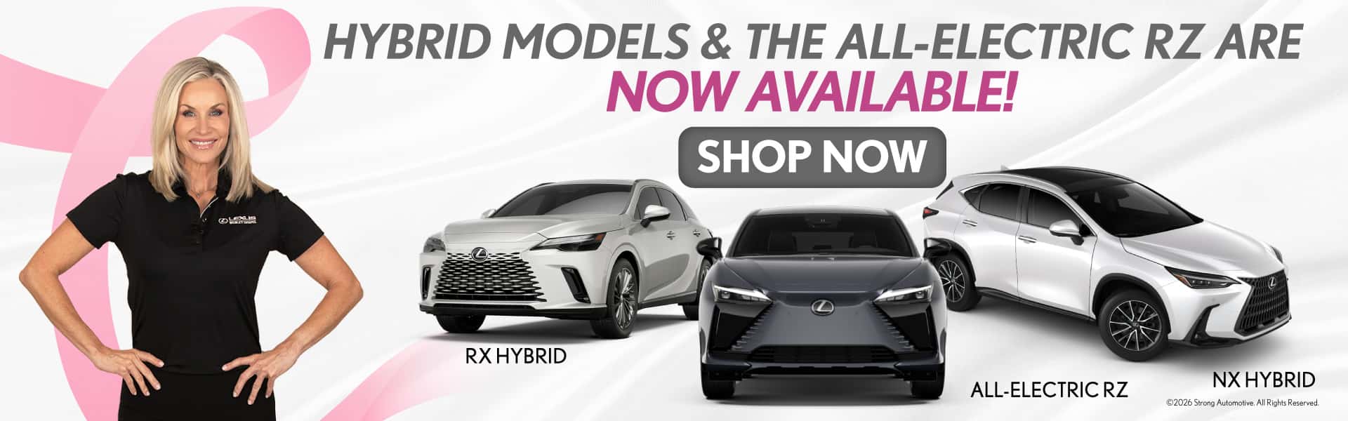 Hybrid models & The All-Electric RZ are now available!