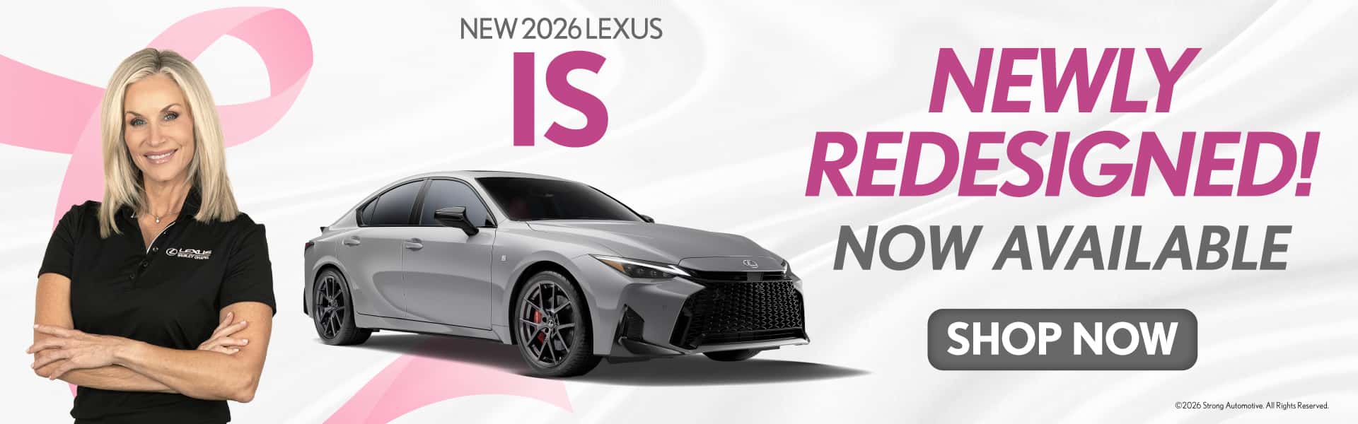 New 2026 Lexus IS - Newly designed! Now available
