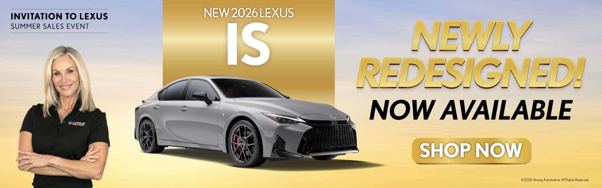 New 2026 Lexus IS