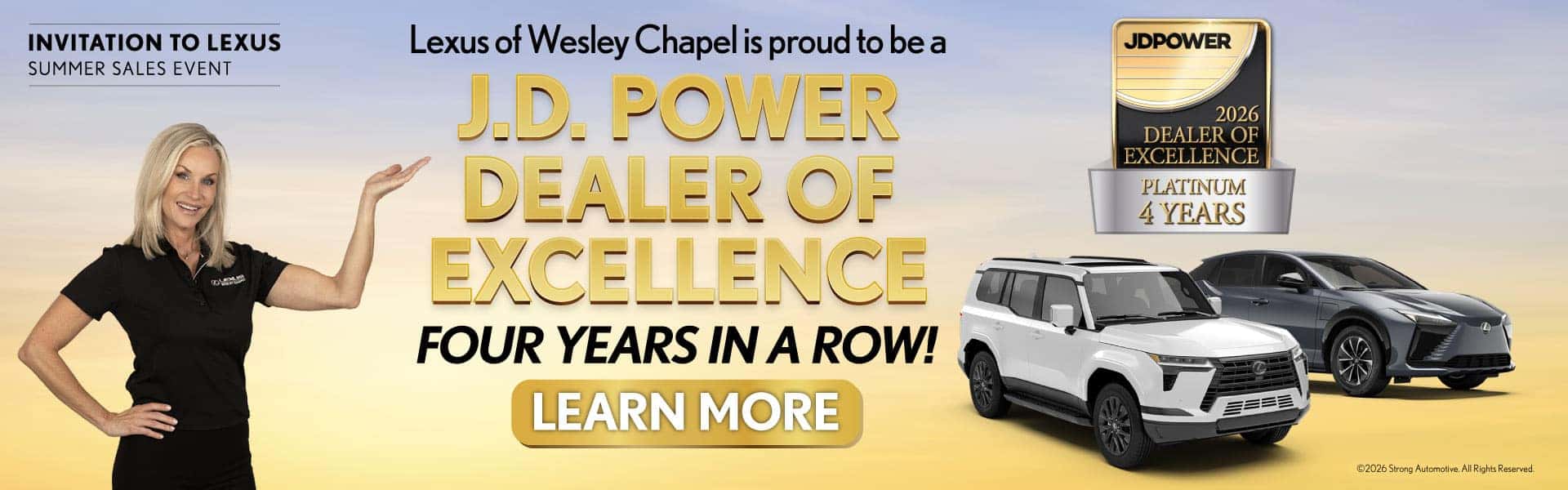 Dealer of Excellence Award