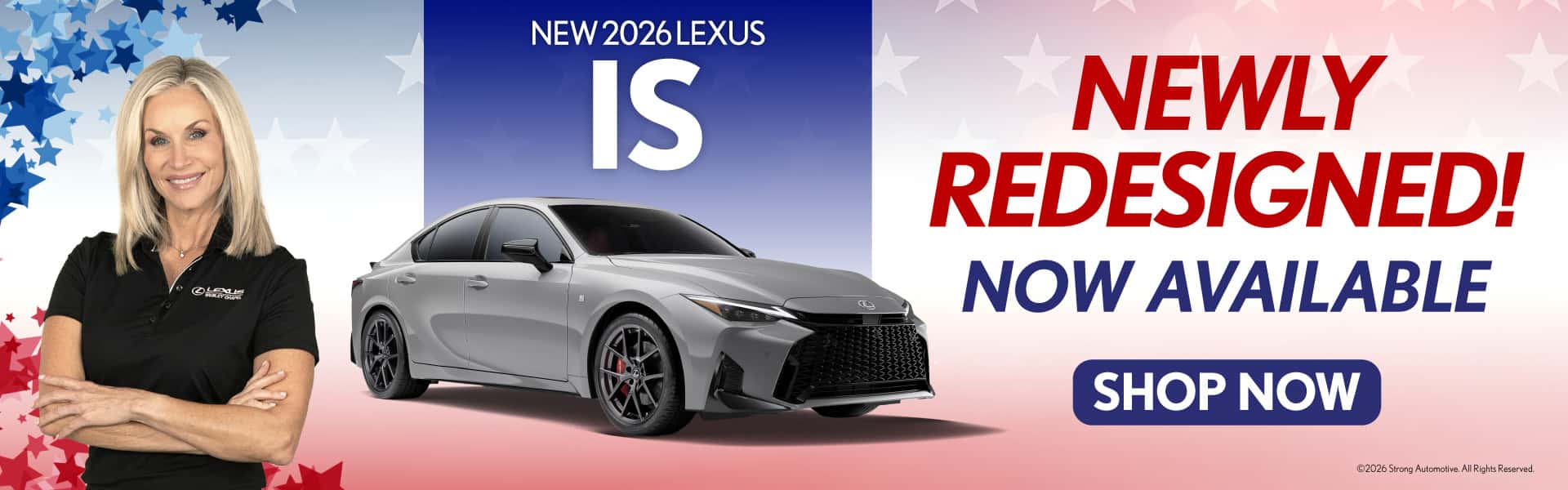 New 2026 Lexus IS The Newly Re-designed 2026 IS! Now Available