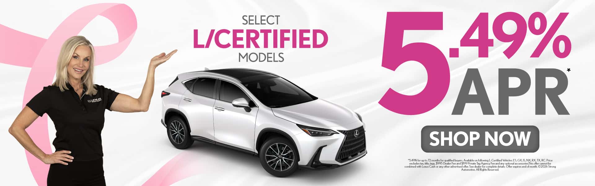 Select L Certified Models 5.49% APR*