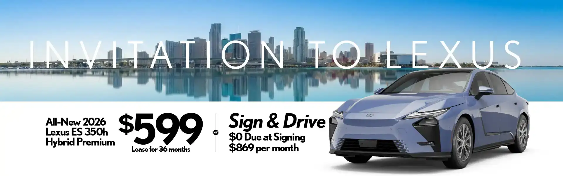 Lexus lease offer ES