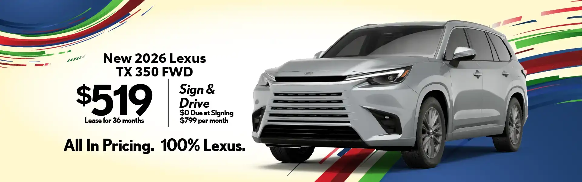 Lexus lease specials