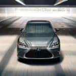 2020 Lexus ES 350 driving through a tunnel