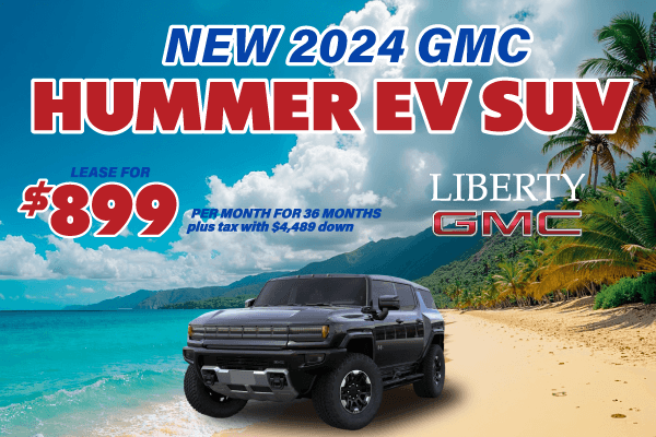 Lease a new 2024 GMC Hummer EV SUV for $899/month