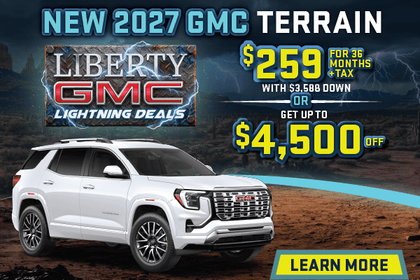 Save up to $4,500 on a new Terrain 