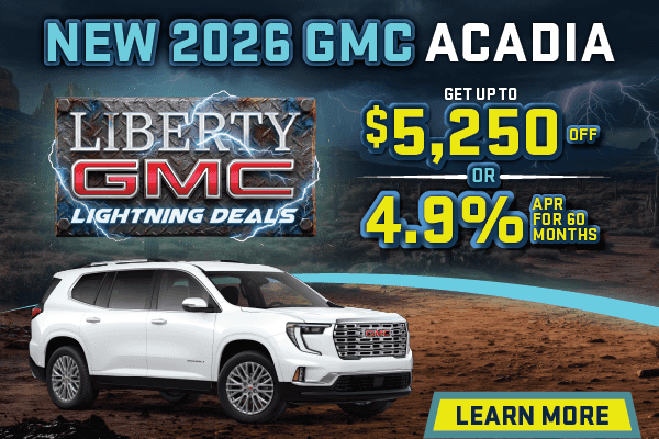 Save up to $5,250 on a new Acadia