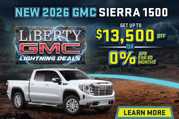 Save up to $13,500 on a new Sierra 1500