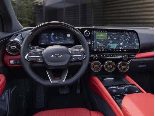 2024 Chevy Blazer EV view of dash