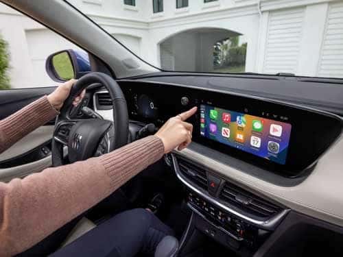 2024 Encore GX touchscreen display