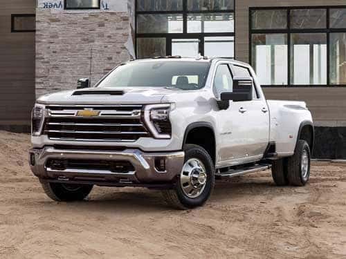 2024 Silverado HD on the jobsite