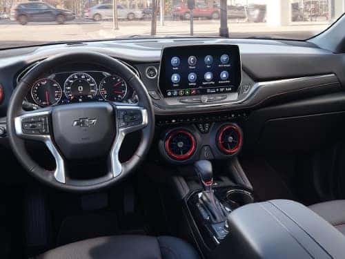 2024 Chevrolet Blazer view of dash area