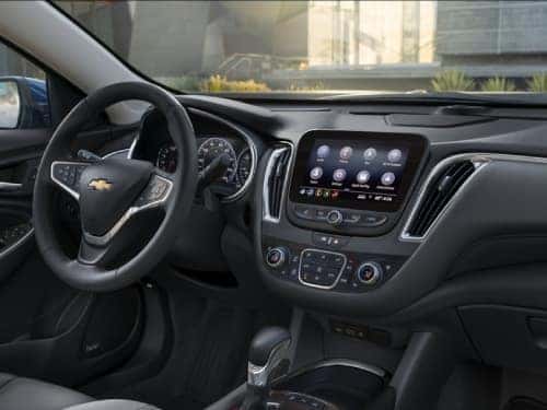 2023 Malibu Infotainment 2024 Chevrolet Malibu interior view of dash area