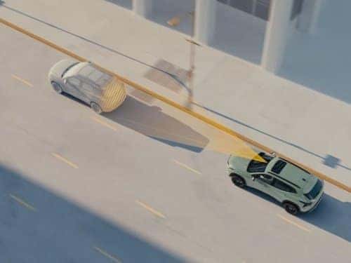 2024 Chevrolet Trax model view of forward collision warning safety feature