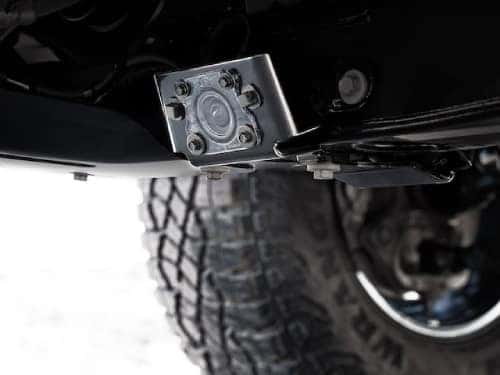 2024 GMC Canyon close up view of underbody camera