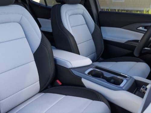 2025 Chevrolet Equinox EV view of front seats
