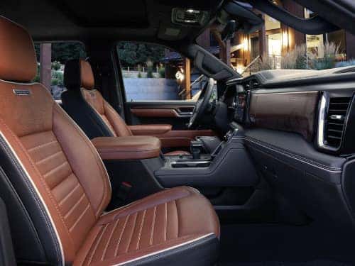 2025 GMC Sierra 1500 front seating area