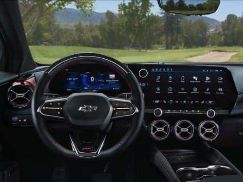 2025 Chevrolet Blazer EV view of dash
